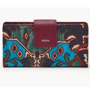 Fossil Logan Tab Clutch RFID Wallet